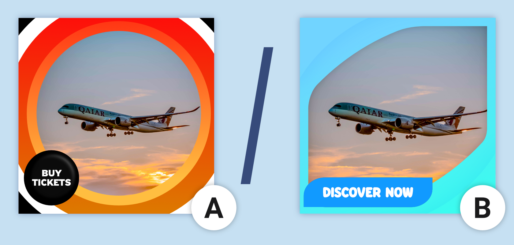 a_b_testing_ads_graphic_template_flight_tickets